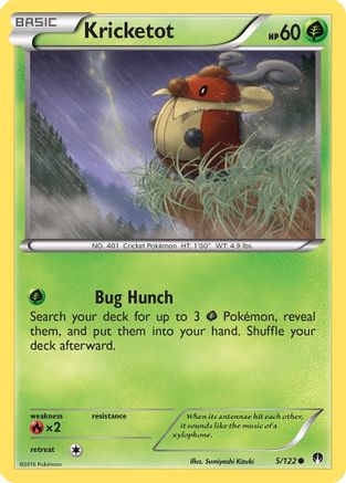Kricketot 005/122 XY BREAKpoint - Common