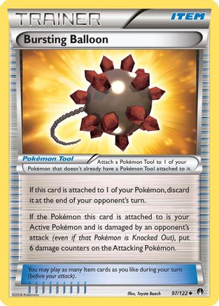 Bursting Balloon 097/122 XY BREAKpoint - Uncommon