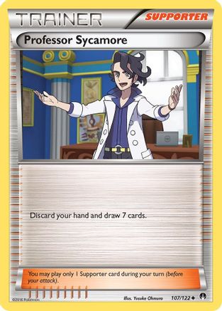 Professor Sycamore 107/122 XY BREAKpoint - Uncommon