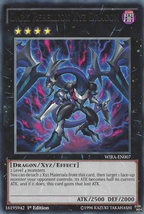 Dark Rebellion Xyz Dragon (WIRA-EN007) - Wing Raiders 1st Edition