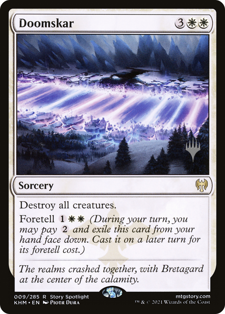 Doomskar (PPKHM-009) - Kaldheim Promos Foil
