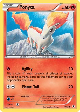 Ponyta 014/83 Generations - Common