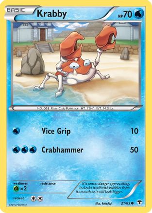 Krabby 021 Generations - Common