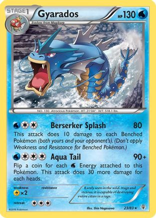 Gyarados 023/83 Generations - Rare