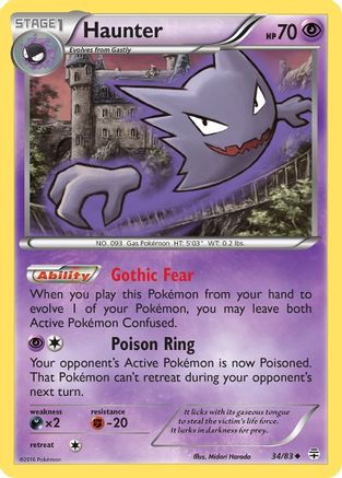 Haunter 034/83 Generations - Uncommon