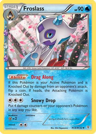 Froslass RC8/RC32 - Holofoil Generations Radiant Collection - Uncommon
