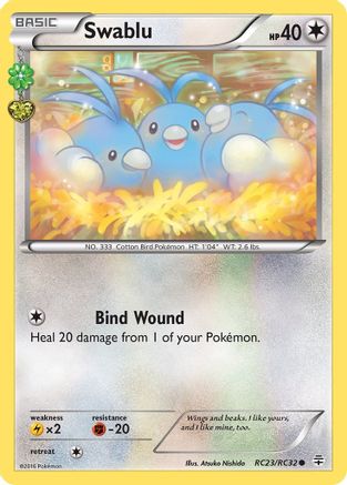 Swablu RC23/RC32 Generations Radiant Collection - Common