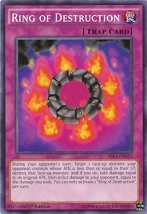 Ring of Destruction (MIL1-EN023) - Millennium Pack 1st Edition