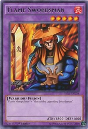 Flame Swordsman (MIL1-EN038) - Millennium Pack 1st Edition