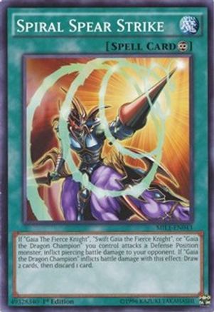 Spiral Spear Strike (MIL1-EN043) - Millennium Pack 1st Edition