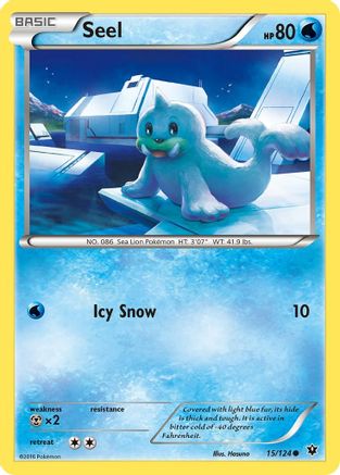 Seel 015/124 XY Fates Collide - Common
