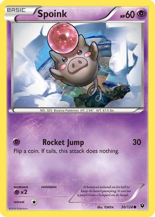 Spoink 030 XY Fates Collide - Common