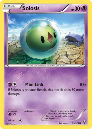 Solosis 033/124 XY Fates Collide - Common
