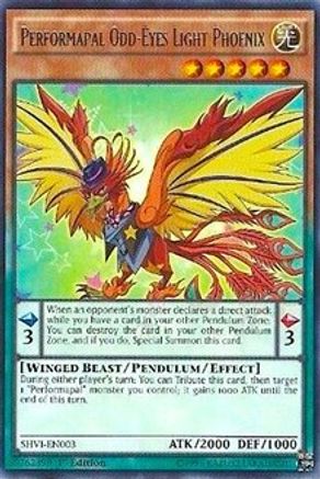 Performapal Odd-Eyes Light Phoenix (SHVI-EN003) - Shining Victories Unlimited