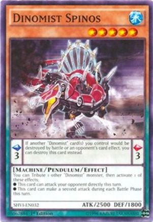Dinomist Spinos (SHVI-EN032) - Shining Victories 1st Edition
