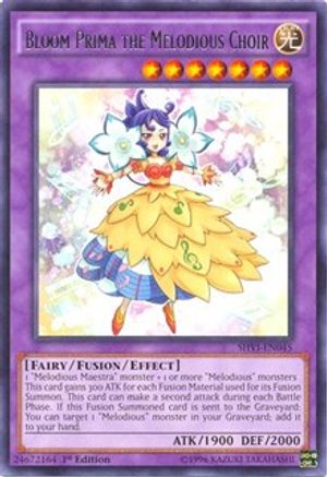 Bloom Prima the Melodious Choir (SHVI-EN045) - Shining Victories 1st Edition