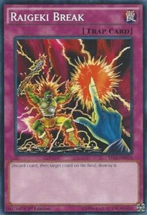 Raigeki Break (YS16-EN035) - Starter Deck: Yuya 1st Edition