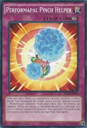 Performapal Pinch Helper (YS16-EN032) - Starter Deck: Yuya 1st Edition