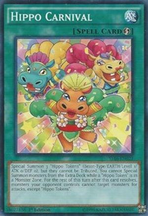 Hippo Carnival (YS16-EN023) - Starter Deck: Yuya 1st Edition