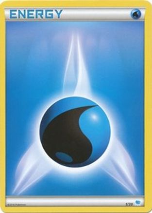 Water Energy (2) 002 XY Trainer Kit Pikachu Libre & Suicune - Common