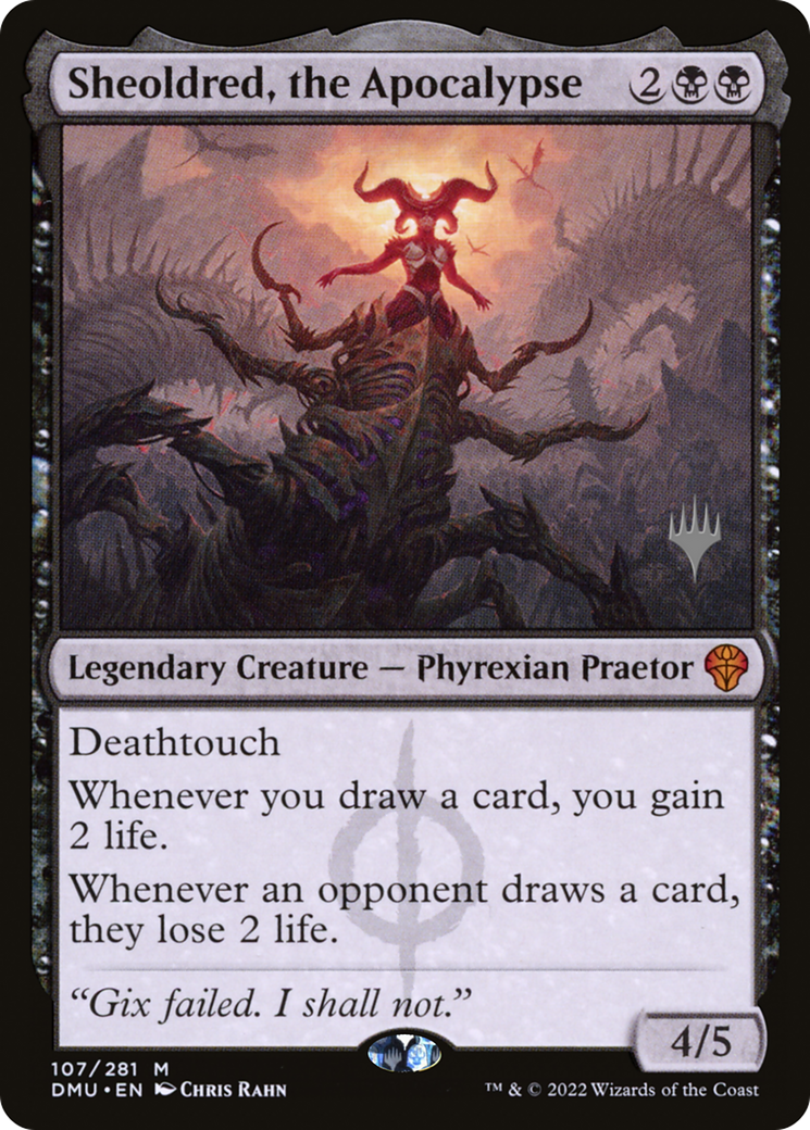 Sheoldred, the Apocalypse (PPDMU-107P) - Dominaria United Promos