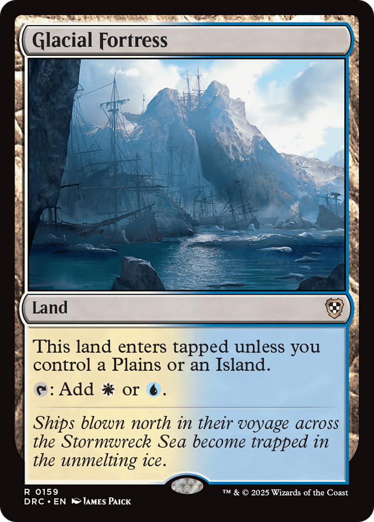 Glacial Fortress (DRC-159) - Commander: Aetherdrift Foil