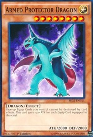Armed Protector Dragon (SR02-EN013) - Structure Deck: Rise of the True Dragons 1st Edition