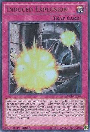 Induced Explosion (MVP1-EN009) - The Dark Side of Dimensions Movie Pack 1st Edition