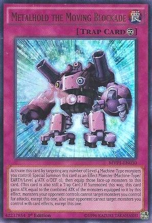 Metalhold the Moving Blockade (MVP1-EN030) - The Dark Side of Dimensions Movie Pack 1st Edition