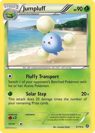 Jumpluff 005/114 XY Steam Siege - Rare