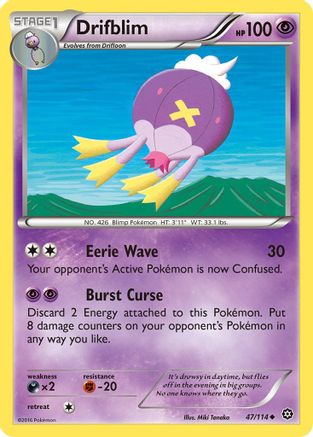 Drifblim 047/114 XY Steam Siege - Uncommon