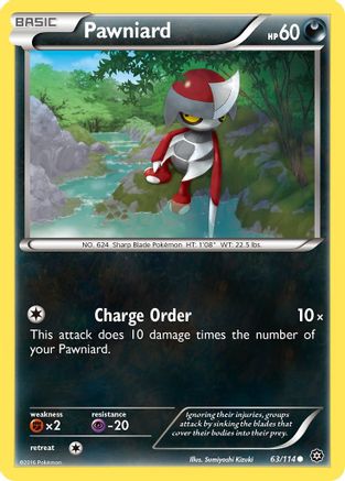 Pawniard 063/114 XY Steam Siege - Common