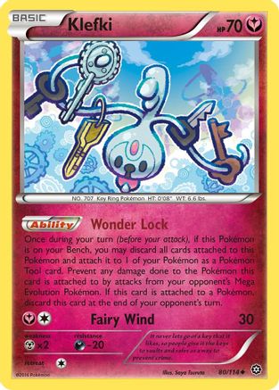 Klefki 080/114 XY Steam Siege - Uncommon