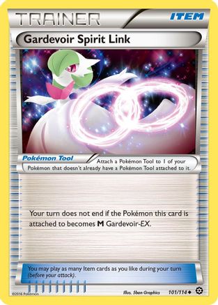 Gardevoir Spirit Link 101/114 XY Steam Siege - Uncommon