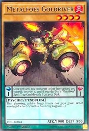 Metalfoes Goldriver (TDIL-EN023) - The Dark Illusion 1st Edition