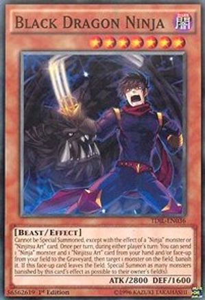 Black Dragon Ninja (TDIL-EN036) - The Dark Illusion 1st Edition