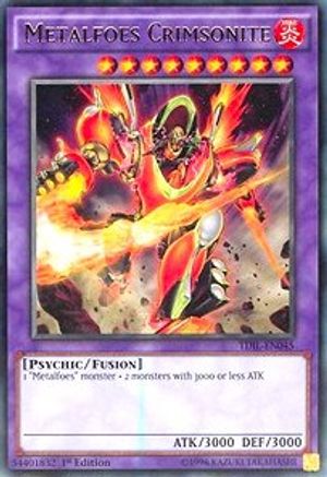 Metalfoes Crimsonite (TDIL-EN045) - The Dark Illusion 1st Edition