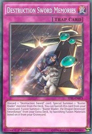 Destruction Sword Memories (TDIL-EN075) - The Dark Illusion 1st Edition