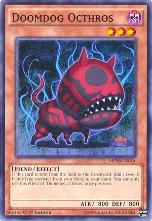 Doomdog Octhros (MP16-EN018) - 2016 Mega-Tins Mega Pack 1st Edition