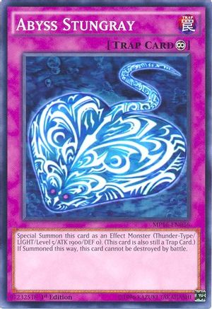 Abyss Stungray (MP16-EN036) - 2016 Mega-Tins Mega Pack Unlimited