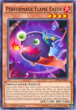 Performage Flame Eater (MP16-EN060) - 2016 Mega-Tins Mega Pack 1st Edition