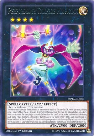 Performage Trapeze Magician (MP16-EN080) - 2016 Mega-Tins Mega Pack 1st Edition