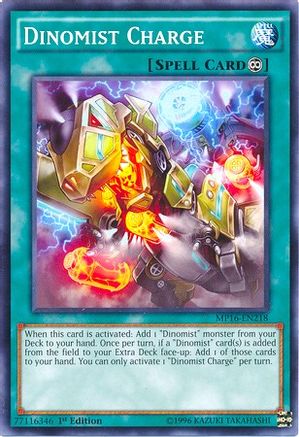 Dinomist Charge (MP16-EN218) - 2016 Mega-Tins Mega Pack 1st Edition