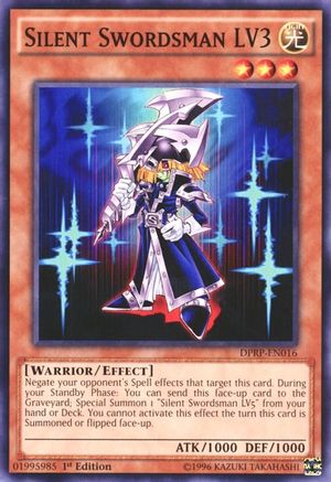 Silent Swordsman LV3 (DPRP-EN016) - Duelist Pack: Rivals of the Pharaoh 1st Edition