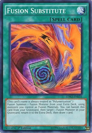 Fusion Substitute (LDK2-ENK31) - Legendary Decks II 1st Edition