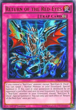 Return of the Red-Eyes (LDK2-ENJ34) - Legendary Decks II 1st Edition