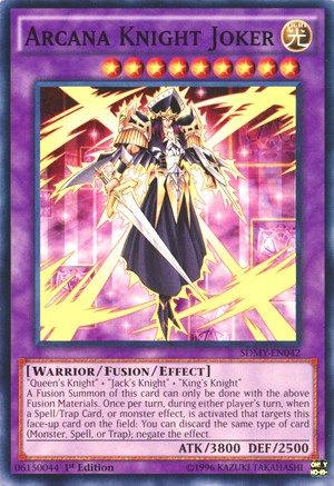 Arcana Knight Joker (SDMY-EN042) - Structure Deck: Yugi Muto 1st Edition