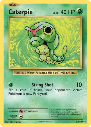 Caterpie 003/108 XY Evolutions - Common