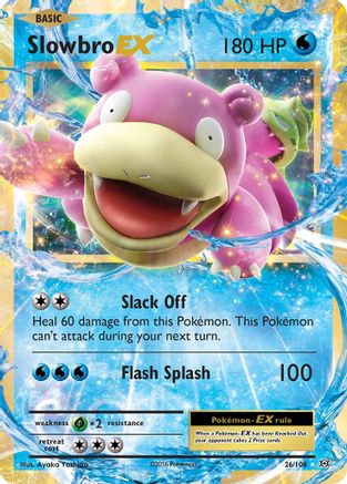 Slowbro EX 026/108 - Holofoil XY Evolutions - Ultra Rare