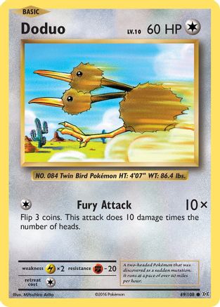Doduo 069/108 XY Evolutions - Common